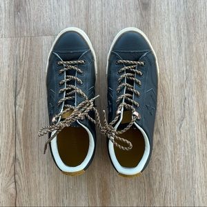 ❤️SOLD ❤️ Converse All Star. Used - great condition. Black with details brown.